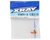 Image 2 for XRAY 13mm Aluminum Rear Brace Mount (Orange) (2)