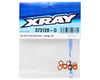 Image 2 for XRAY 5.3x7.8x0.5mm Aluminum Shim (Orange) (10)