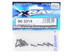 Image 2 for XRAY 3x14mm Flat Head Screw (10)