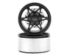 Image 1 for Yeah Racing 1.9" Aluminum BXN 6 Spoke Beadlock Wheels w/Faux Rotors (Black) (2)
