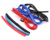 Image 1 for Yeah Racing Silicone Wire Set (Red, Black & Blue) (3) (1.9') (14AWG)