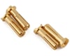 Image 1 for Yeah Racing Male 5mm Gold Bullet Plugs (4)