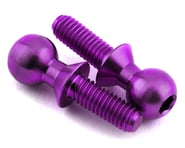 175RC 5.5x8mm Titanium Ball Studs (Purple) (2) | product-related