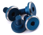 1UP Racing 3x4mm Aluminum Servo Mounting Screws w/4.2mm Neck (Blue) (4) | product-related