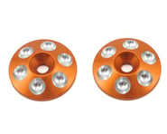 AM Arrowmax Alloy Rear Wing Shims (2) (Orange) | product-related