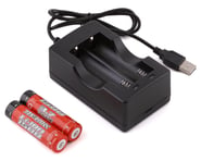 Arrma ADC-L2 Li-Ion Charger w/Two Li-Ion 18650 Batteries | product-also-purchased
