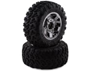 Arrma Ragnarok MT Tire ST Pre-Mounted (2) (Black Chrome) | product-also-purchased