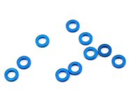 more-results: This is a pack of ten Team Associated 5.5x1.0mm Aluminum Ball Stud Washers in Blue col