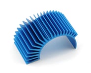 Team Associated Factory Team Aluminum Radial Clip-On Heatsink (Blue) (Long) | product-related
