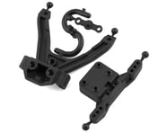 Team Associated RC10B6.3 Factory Team Front Top Plate & Ballstud Mount (Carbon) | product-also-purchased