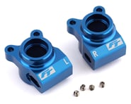 Team Associated RC10B6.2 Factory Team Aluminum Rear Hubs (Blue) | product-also-purchased
