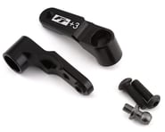 Team Associated RC10B6 Factory Team Aluminum Steering Bellcrank (Black) (+3mm) | product-also-purchased