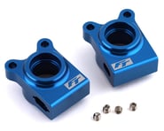 Team Associated RC10B74.1 Factory Team Aluminum Rear Hubs (Blue) | product-also-purchased