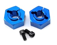 Team Associated 12mm Aluminum Rear Clamping Wheel Hex Set (Blue) (2) | product-related