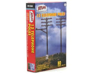 Atlas Railroad HO-Scale Telephone Poles (12) | product-related