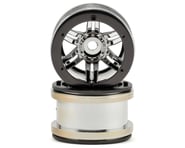 Axial Rockster 2.2 Beadlock Rock Crawler Wheels (2) (Chrome) | product-related