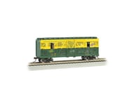 more-results: The Bachmann HO Scale C&amp;NW 40' Animated Stock Car with Horses, a detailed model of