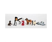 Bachmann SceneScapes Dogs w/ Fire Hydrant (6) (HO Scale) | product-related