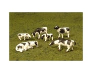 Bachmann SceneScapes Cows (Black & White) (6) (O Scale) | product-related