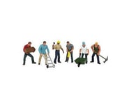Bachmann SceneScapes Construction Workers (6) (O Scale) | product-related