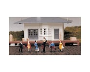 more-results: This is a HO Scale Bachmann Waiting Passengers. Populate your layout with miniature fi