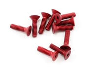 CRC 4-40x7/16" Aluminum Flat Head Screw (Red) (10) | product-related