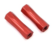 CRC Servo Plate Hex Standoffs (2) (Red) | product-related