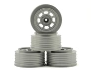 DE Racing Speedway SC Short Course Dirt Oval Wheels (Silve) (4) (19mm Backspace) | product-also-purchased