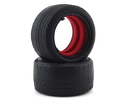 DE Racing Phenom Dirt Oval 2.2 Buggy Rear Tires w/Red Insert (2) (Clay) | product-also-purchased