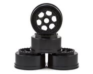 DE Racing 17mm Hex "Trinidad" Short Course Wheels (Black) (4) (SC8/Senton) | product-related