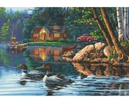 more-results: Echo Bay (Ducks, Log Cabin) Paint by Number (20"x14") This product was added to our ca