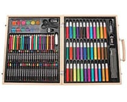 more-results: This 131-Piece Deluxe Art Set overflows with color and creativity! This art kit includ