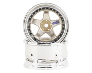 DS Racing Drift Element 5 Spoke Drift Wheels (Gold & Chrome) (2) | product-also-purchased