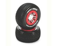 DuraTrax SpeedTreads Triple Threat SC Front Tires w/12mm Hex (Red) (2) | product-also-purchased
