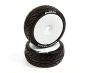 DuraTrax SpeedTreads Robber 1/8 On-Road Buggy Tires (White) (2) | product-related