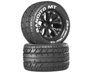 DuraTrax Bandito 2.8" Mounted Nitro Rear Truck Tires (Black) (2) (1/2 Offset) | product-related