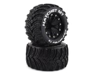 DuraTrax Hatchet 2.8" Mounted Monster Truck Front Tires (Black) (2) | product-related