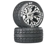 DuraTrax Bandito ST 2.8" Mounted Rear Truck Tires (Chrome) (2) (1/2 Offset) | product-related