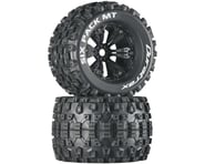 DuraTrax Six Pack MT 3.8" Pre-Mounted Truck Tires (Black) (2) (1/2 Offset) | product-related