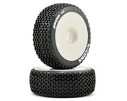 DuraTrax X-Cons Pre-Mounted  1/8 Buggy Tires (White) (2) (Soft - C2) | product-also-purchased