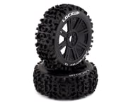 DuraTrax Lockup 1/8 Mounted Buggy Tires (Black) (2) (C2) | product-related