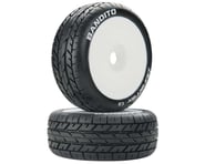 DuraTrax Bandito 1/8 Pre-Mounted Buggy Tire (White) (2) (C2) | product-related