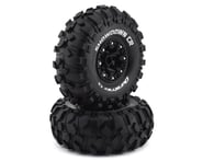 DuraTrax Showdown CR Mounted 2.2" Crawler Black Tires (2) | product-related