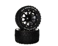 DuraTrax Six Pack ST Belted 2.8" 2WD On-Road Truck Tires w/14mm Hex (Black) (2) | product-related