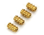 more-results: These brass threaded inserts are the perfect way to put threads into wood and mount en