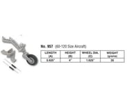 DuBro Semi-Scale Tailwheel System: 90-120 | product-related