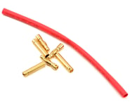 E-flite 4mm Gold Bullet Connector Set w/Heatshrink (3 Male/3 Female) | product-related