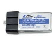 more-results: This is an E-flite 3.7V 1S 25C LiPo Flight Battery with 300mAh capacity. This battery 