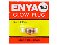 more-results: This is an Enya #3 "Hot" Heat Range Standard Glow Plug. This plug is recommended for a