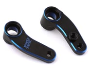 Exotek B6.3/T6.1/SC6.1 Aluminum Steering Cranks (Black/Blue) (2) | product-also-purchased
